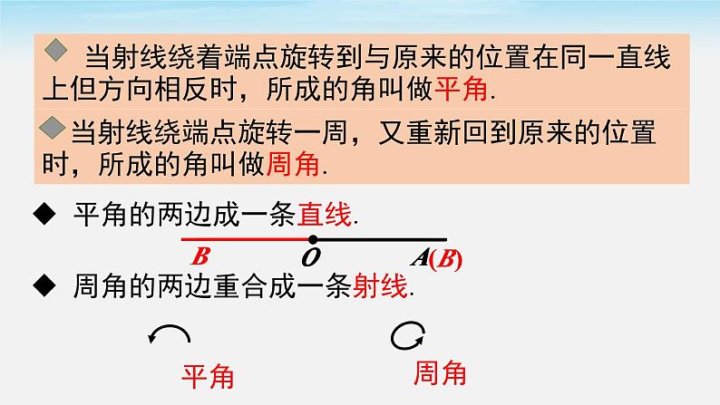 初中数学湘教版七上 4.3.1 角与角的大小比较课件PPT06