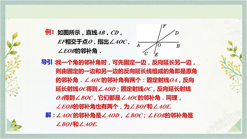 5.1.1相交线 课件 2022-2023学年人教版七年级数学下册第8页