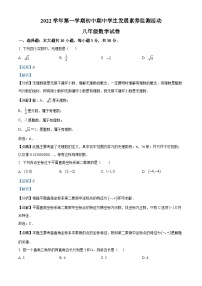 精品解析：广东省清远市英德市2022-2023学年八年级上学期11月期中数学试题（解析版）