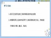 湘教版数学九上3.4.1相似三角形的判定（第4课时）（课件PPT）