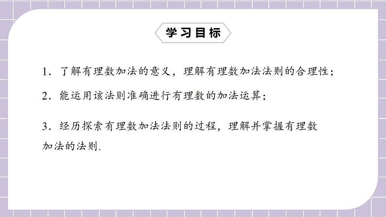 新人教版数学七上  1.3.1.1有理数的加法1 课件PPT+教案+分层练习+预习案02