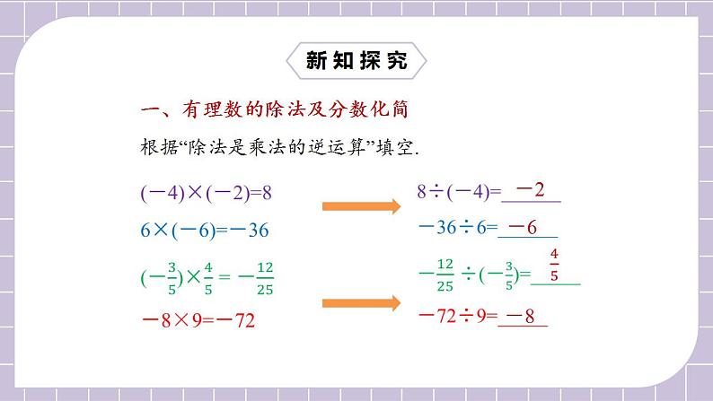 新人教版数学七上  1.4.2.1有理数的除法法则 课件PPT+教案+分层练习+预习案05