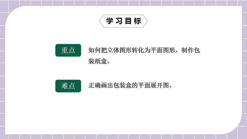 新人教版数学七上  4.4设计制作长方体形状的包装纸盒 课件PPT+教案+分层练习+预习案03