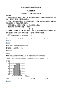 八年级下学期期末数学试题（解析版）