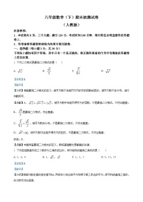 八年级下学期期末数学试题（解析版） (7)