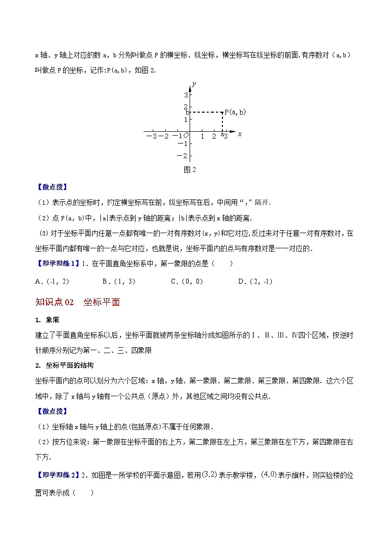 5.2 平面直角坐标系-八年级数学上册同步精品讲义（苏科版）02