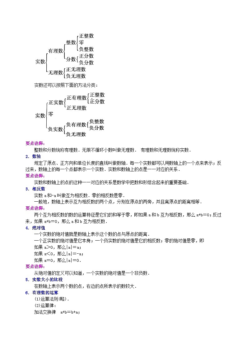 07中考总复习：数与式综合复习--知识讲解（基础）第2页