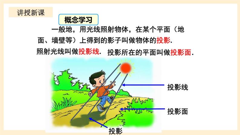 北师大版数学九年级上册5.1.1《 投影（1）》课件06