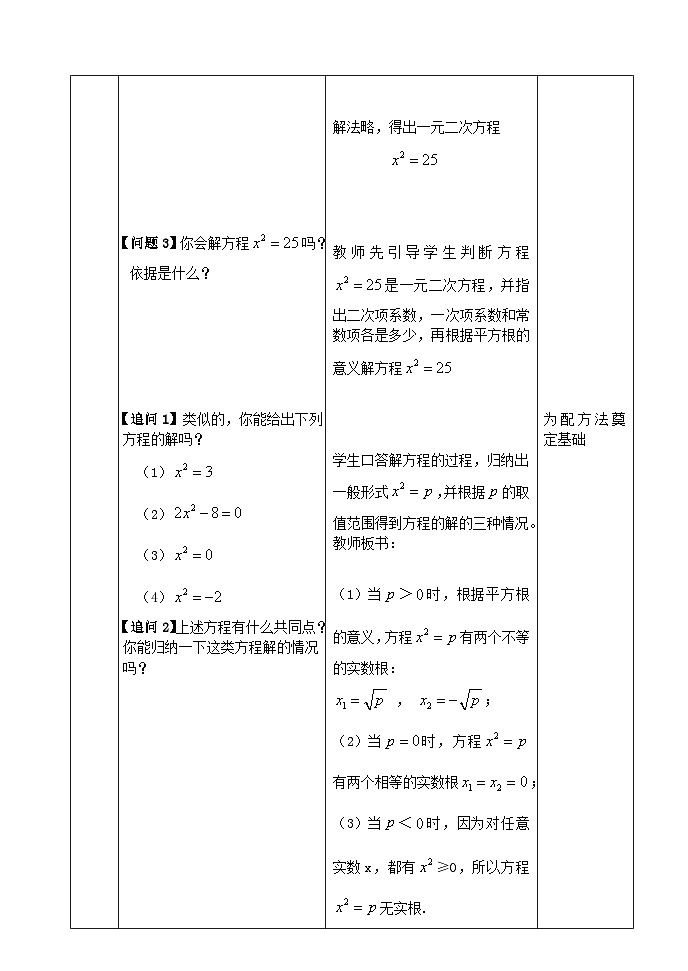 人教版九年级数学上册21.2.1《配方法》（第1课时）PPT课件+教案+学案+练习02