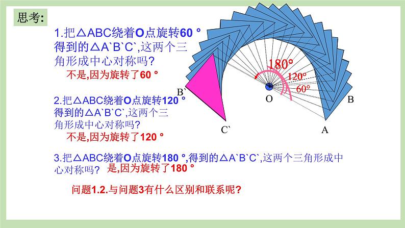 人教版九年级数学上册23.2.1《中心对称》PPT课件+教案+学案+练习05