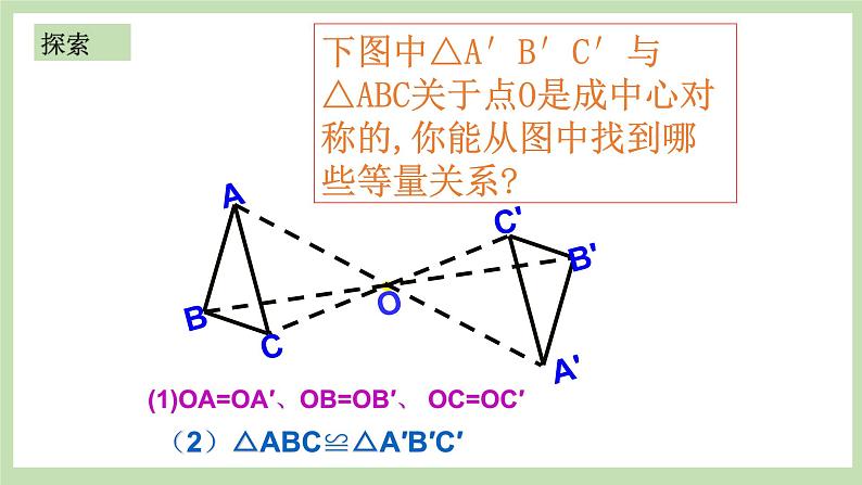 人教版九年级数学上册23.2.1《中心对称》PPT课件+教案+学案+练习07