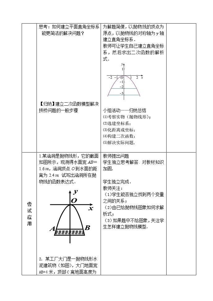 人教版九年级数学上册22.3《实际问题与二次函数》第2课时教案03