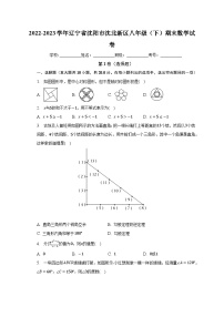 2022-2023学年辽宁省沈阳市沈北新区八年级（下）期末数学试卷（含解析）