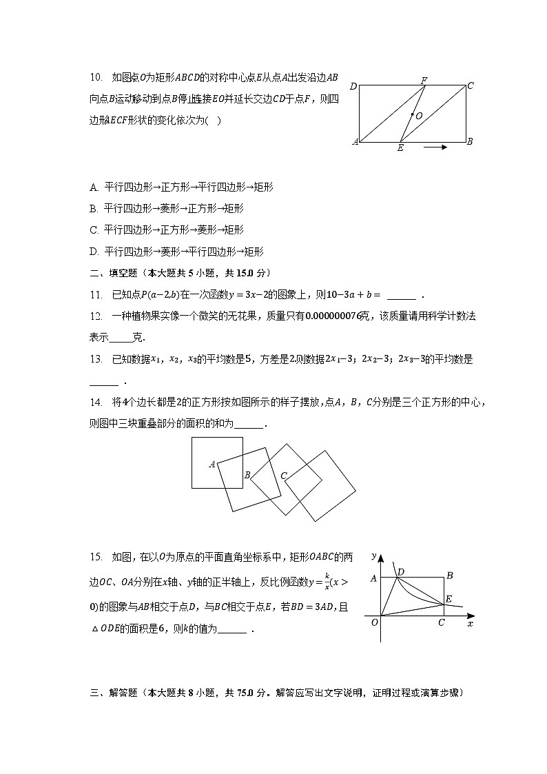 2022-2023学年山西省临汾市洪洞二中八年级（下）期末数学试卷（含解析）03