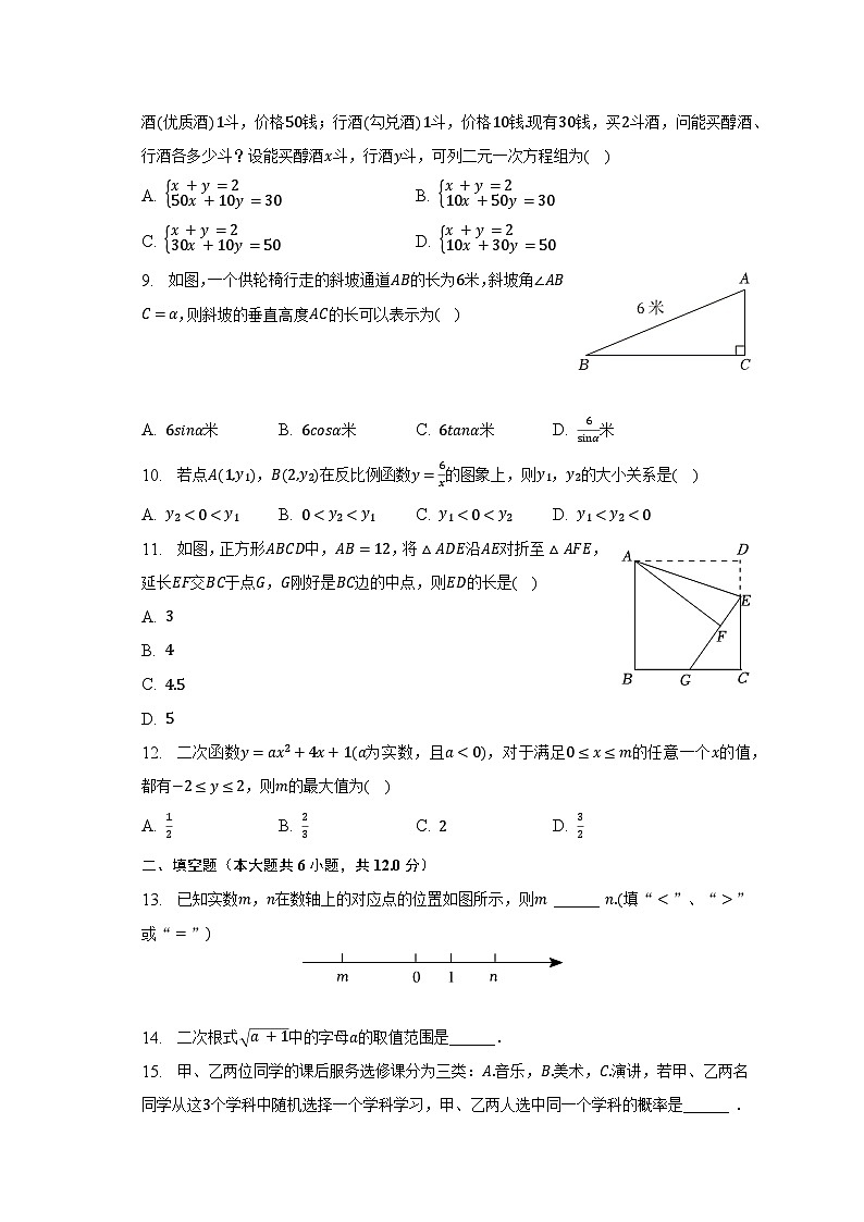 2023年广西贺州市富川县中考数学二模试卷（含解析）02