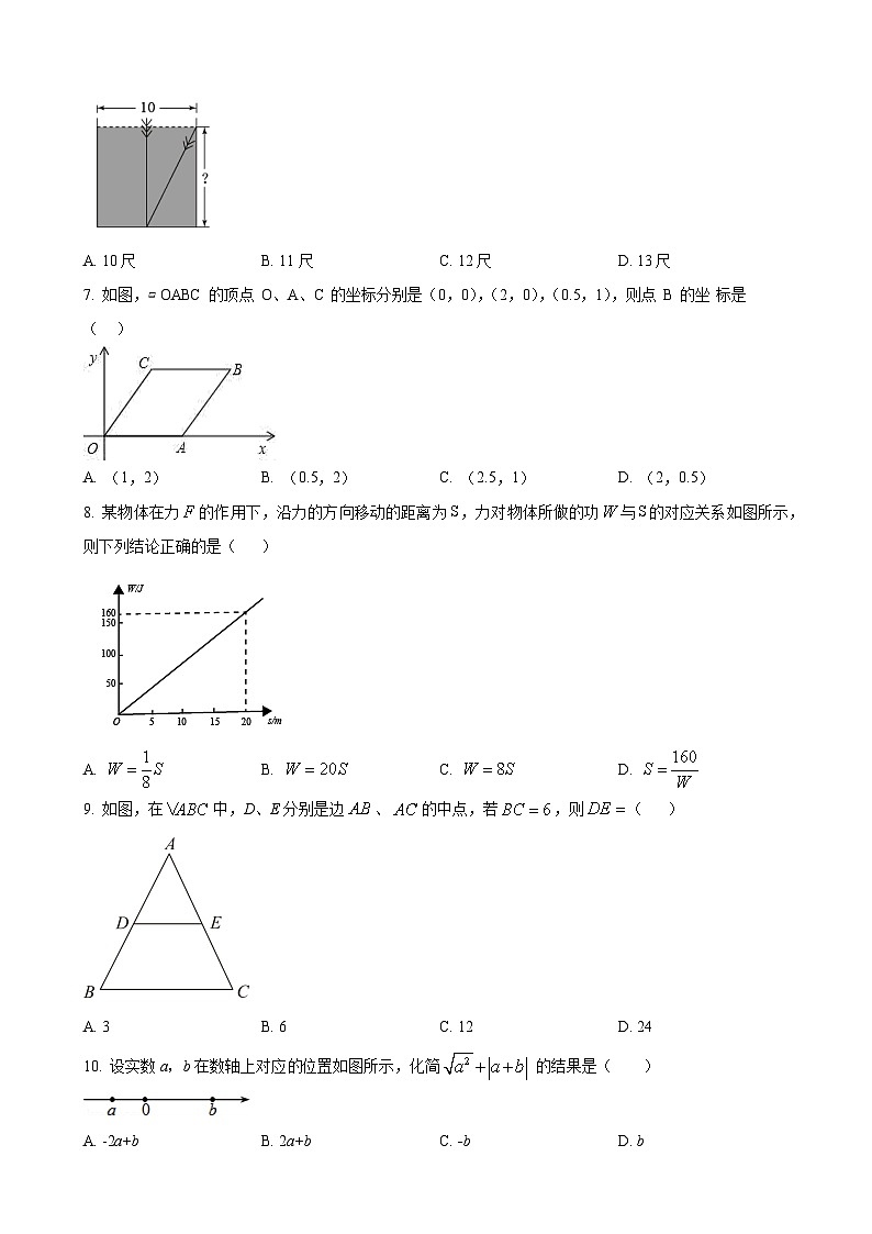 八年级下学期期末数学试题 (2)第2页