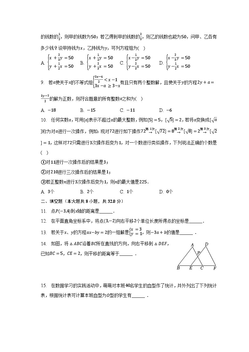 2022-2023学年重庆市铜梁区七年级（下）期末数学试卷02
