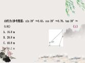 中考数学复习专项训练三类型一仰角、俯角问题作业课件