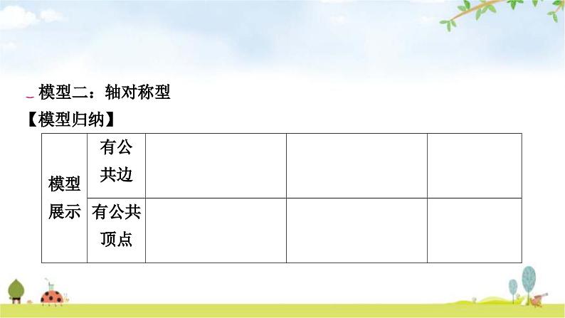 中考数学复习方法技巧突破(二)全等三角形之六大模型教学课件05