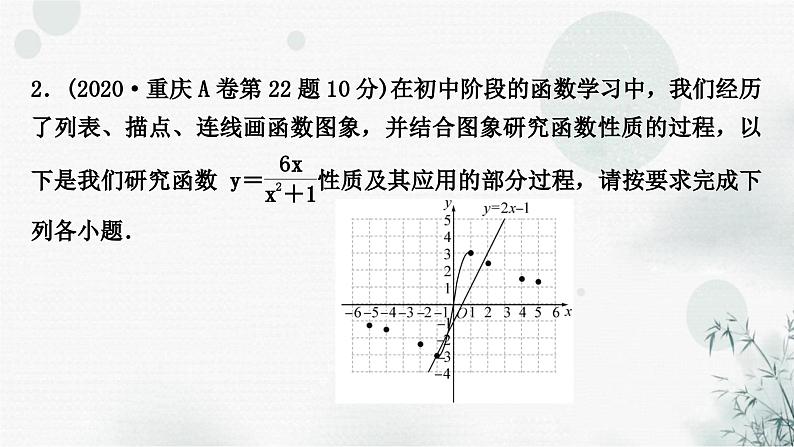 中考数学复习第三章函数第二节新函数的图象与性质教学课件第8页