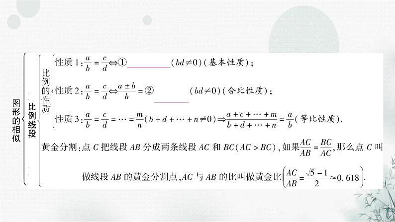 中考数学复习第四章三角形第五节图形的相似教学课件第3页