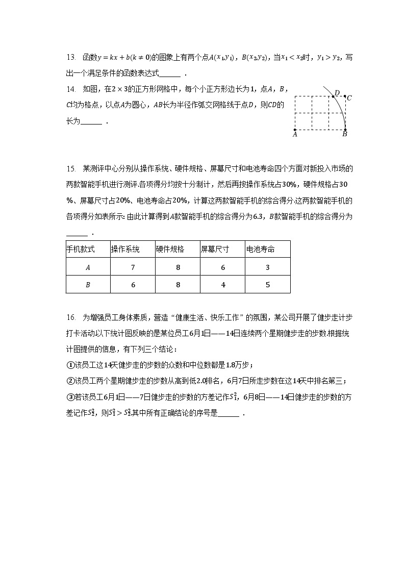 2022-2023学年北京市密云区八年级（下）期末数学试卷（含解析）03