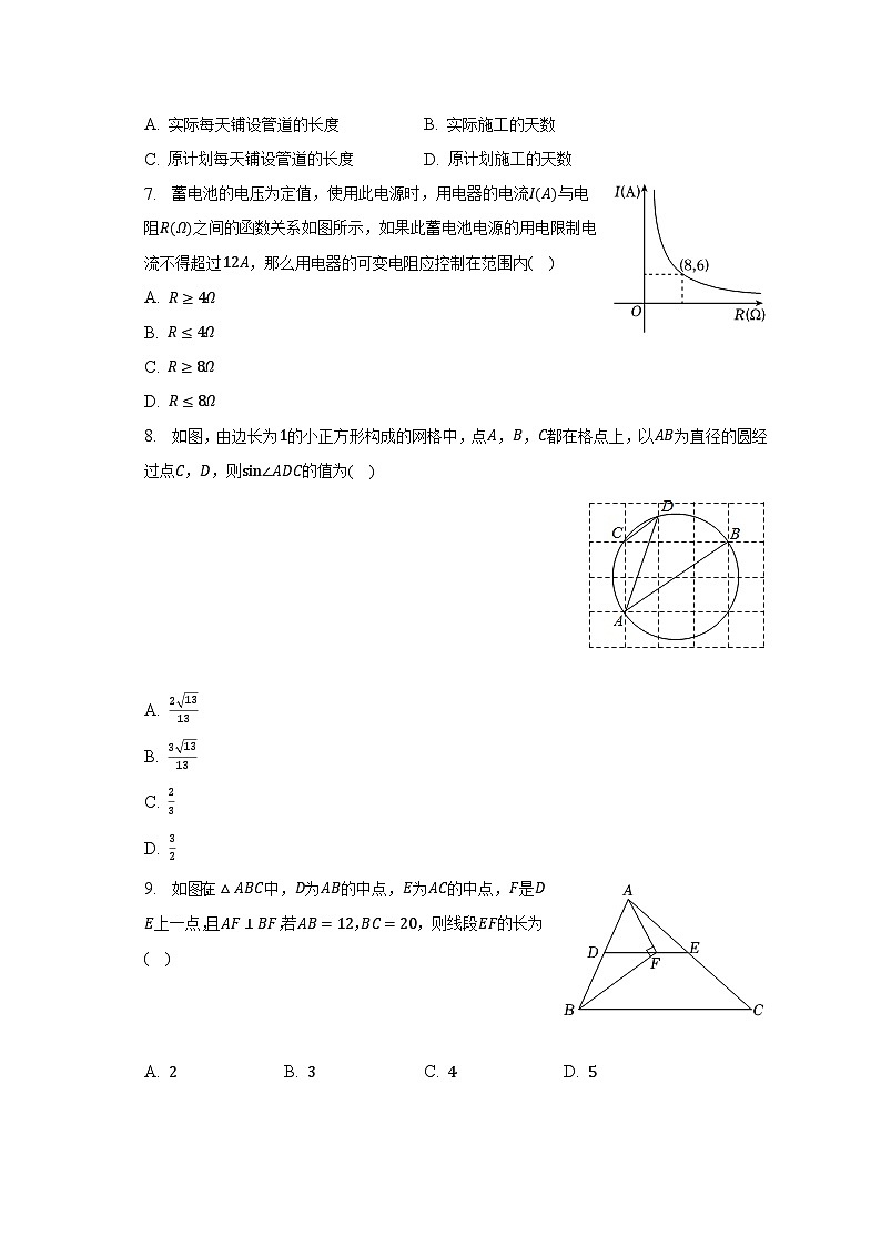 2023年浙江省丽水市缙云县部分校中考数学二模试卷（含解析）第2页