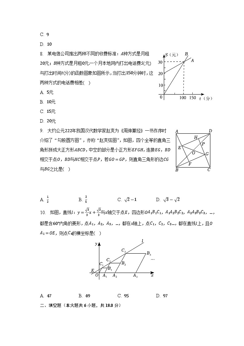 湖北省武汉市东湖高新区2022-2023学年八年级下学期期末数学试卷（含答案）02