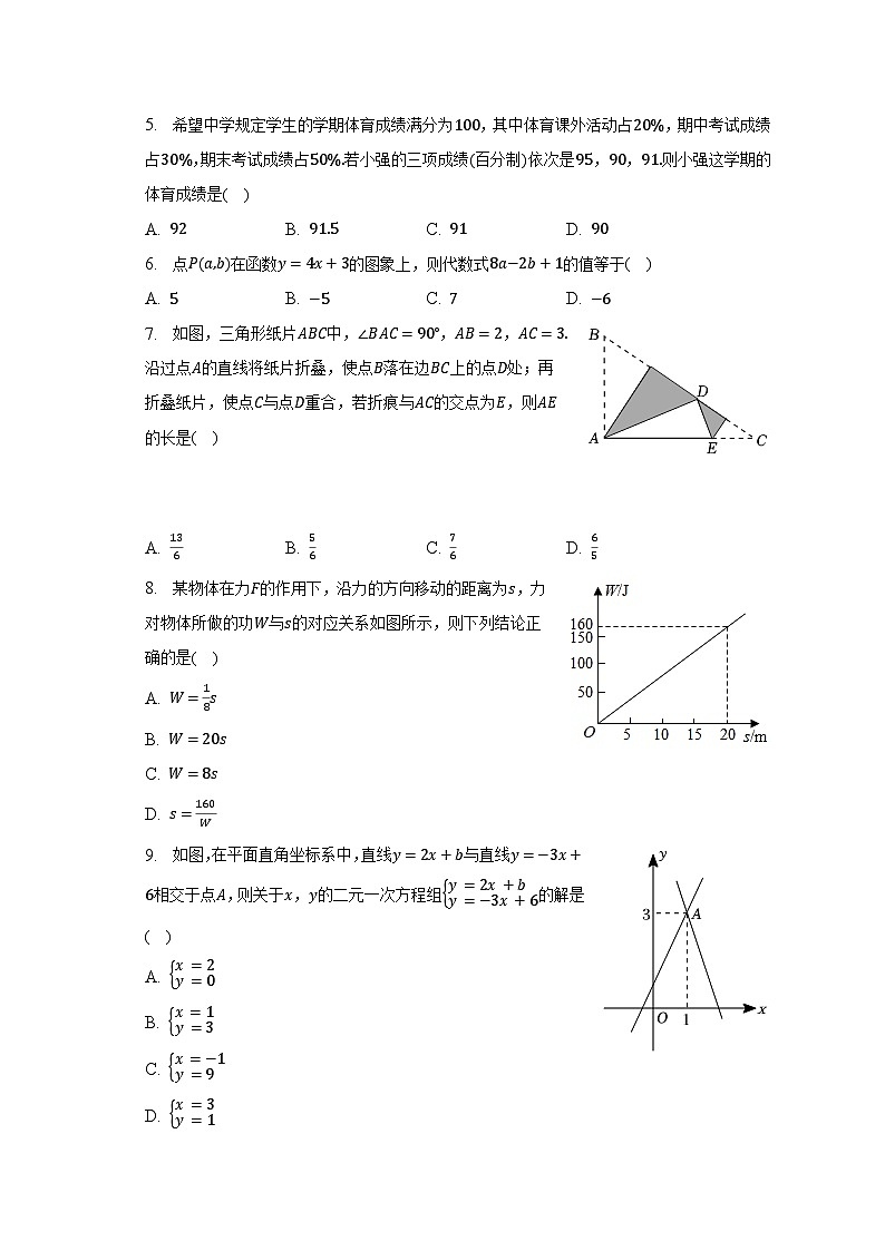2022-2023学年河南省商丘市夏邑县八年级（下）期末数学试卷（含解析）02