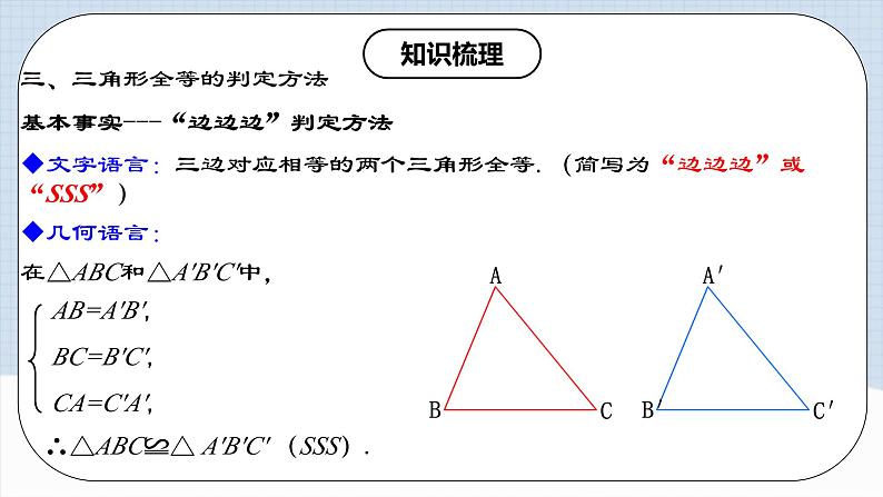 第12章 《全等三角形 章节复习》 课件+教案+导学案+达标检测（含教师+学生版和教学反思）06
