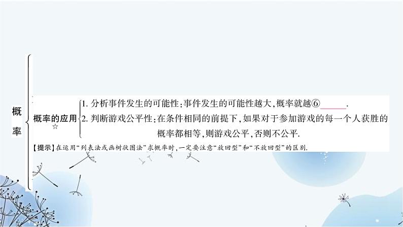 中考数学复习第八章统计与概率第二节概率教学课件第5页