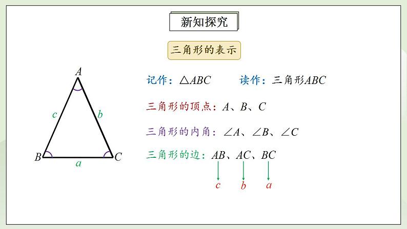 人教版初中数学八年级上册11.1.1三角形的边 课件PPT+教案+分层练习+预习案08