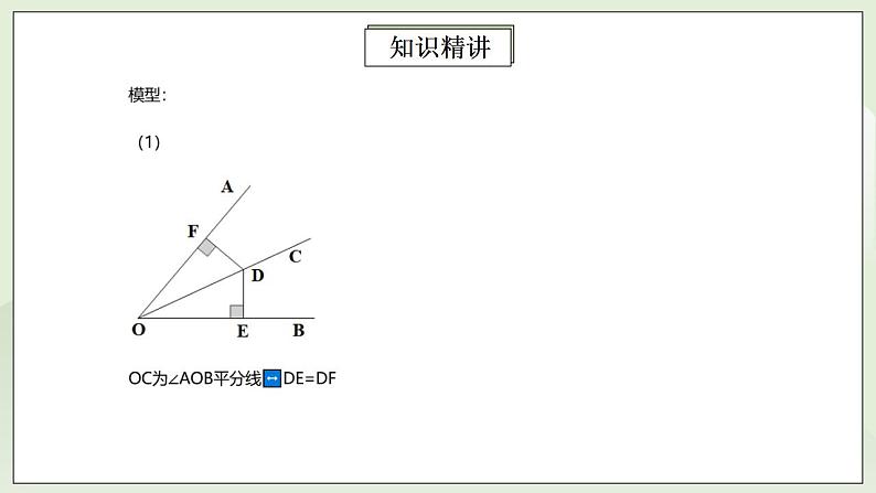 人教版初中数学八年级上册12.5.3第5讲《角平分线的性质与判定》专项复习 课件PPT+教案+分层练习+预习案04