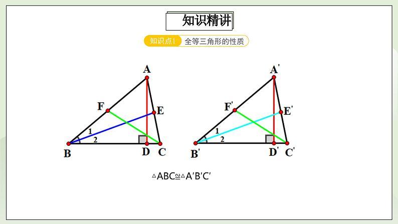 人教版初中数学八年级上册12.5.1第3讲《全等三角形的性质与判定》满分秘诀(一) 课件PPT(送教案)03