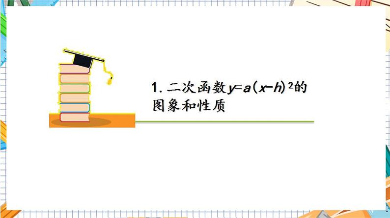 人教版数学九年级上册22.1.3 《二次函数y=a(x-h)%U00B2的图象和性质》（第2课时）课件）06