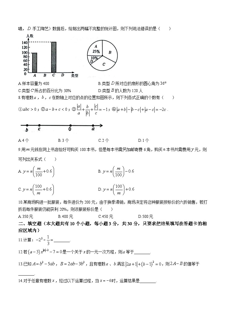 山东省菏泽市单县2022-2023学年七年级上学期期末数学试题（含答案）02