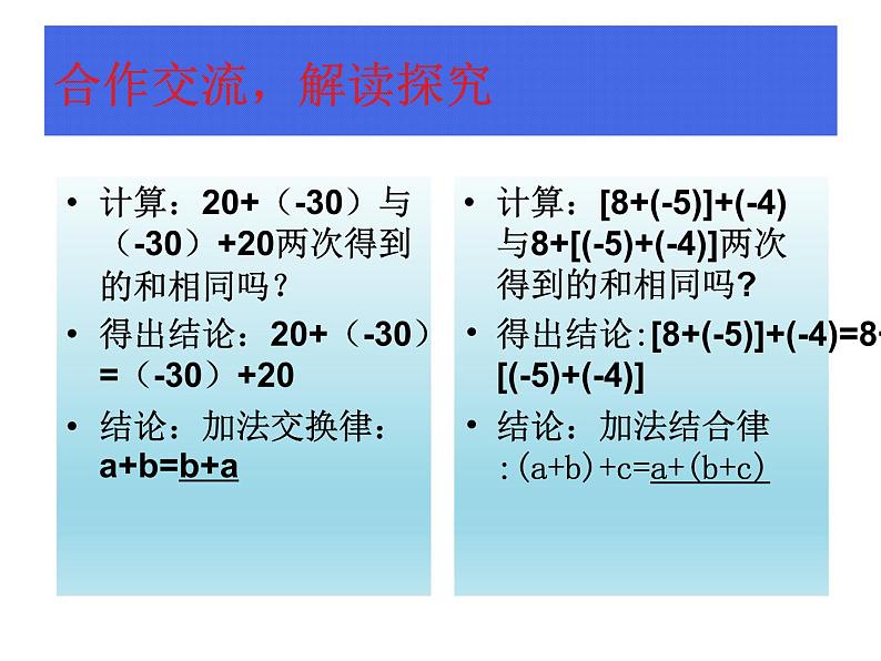 《有理数加法相关运算律（2）》PPT课件4-七年级上册数学人教版08