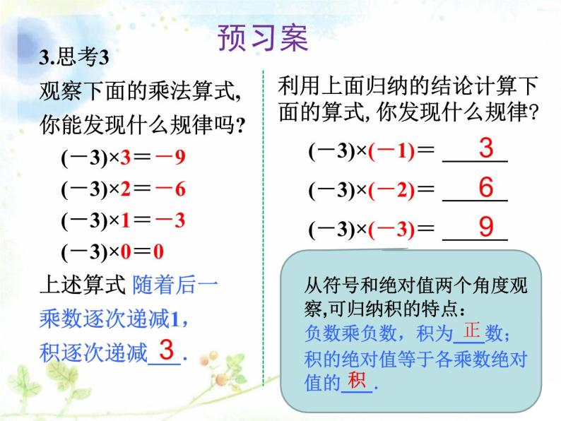 《有理数的乘法（1）》PPT课件2-七年级上册数学人教版04