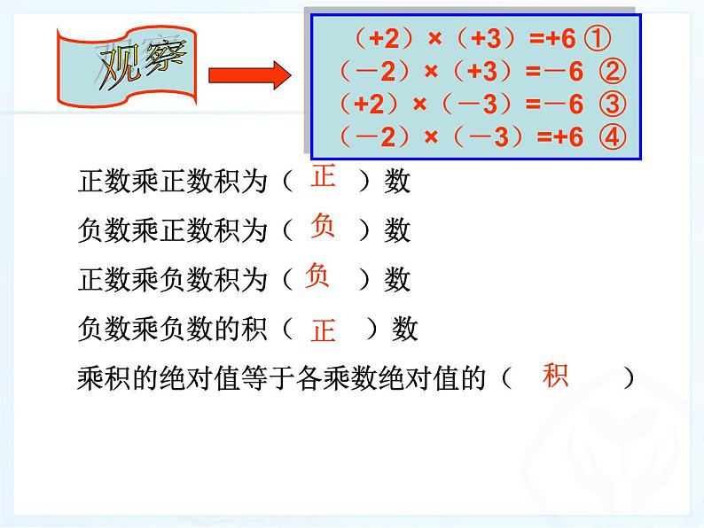 《有理数的乘法（1）》PPT课件8-七年级上册数学人教版第7页