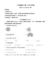 八年级上学期12月月考数学试题