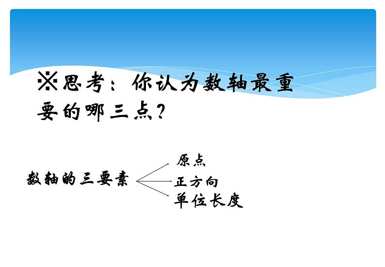 人教版数学七年级上册精品教案课件1.2.2数轴 (含答案)07