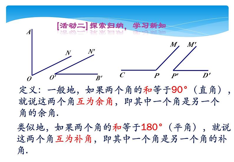 人教版数学七年级上册精品教案课件4.3.3余角与补角 (含答案)第7页