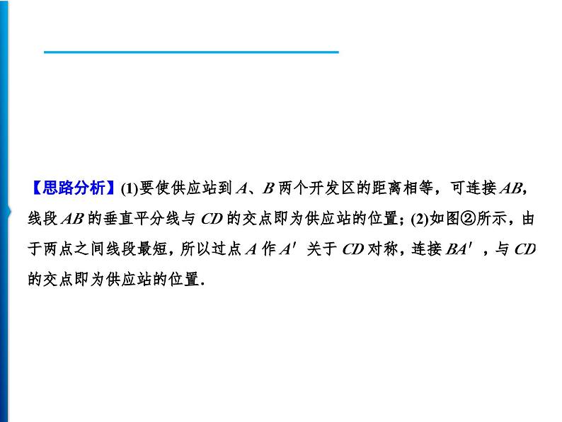 人教版数学八年级上册同步课时精品课件第13章　13.4　课题学习　最短路径问题 (含答案详解)第3页