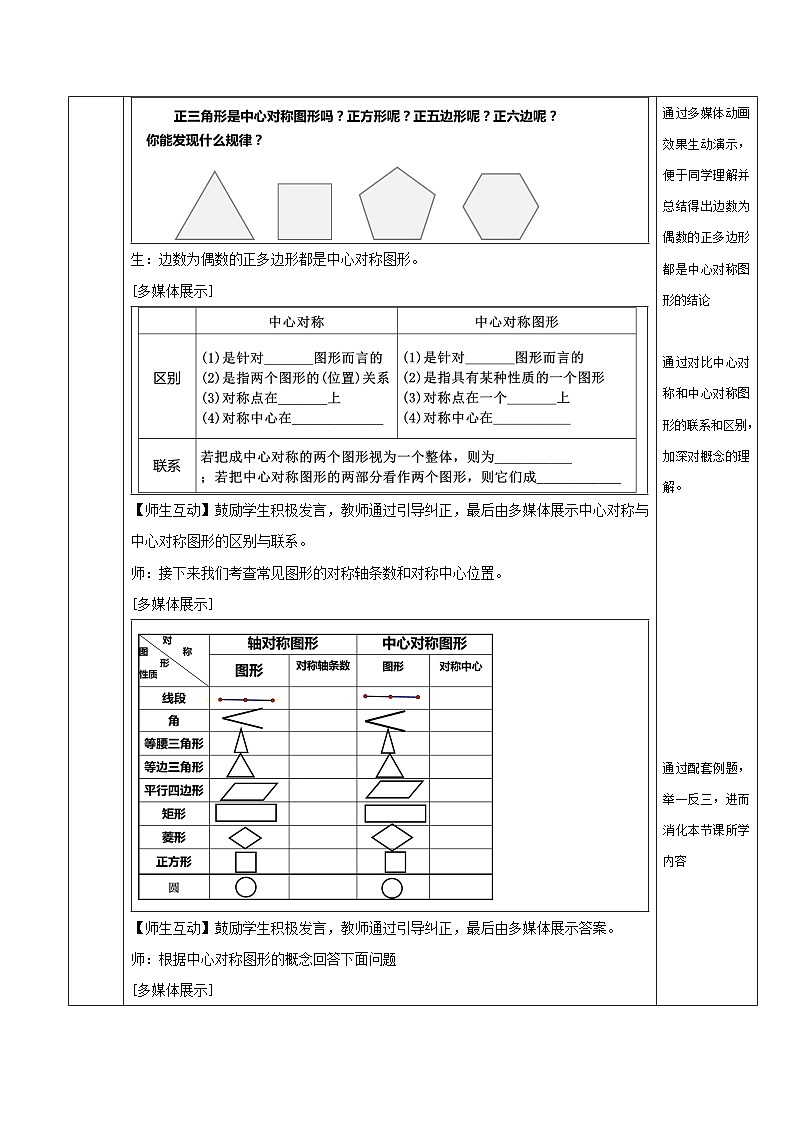 人教版初中数学九年级上册 23.2 《中心对称（第二课时）》 课件+教案+导学案+分层作业（含教师学生版和教学反思）03