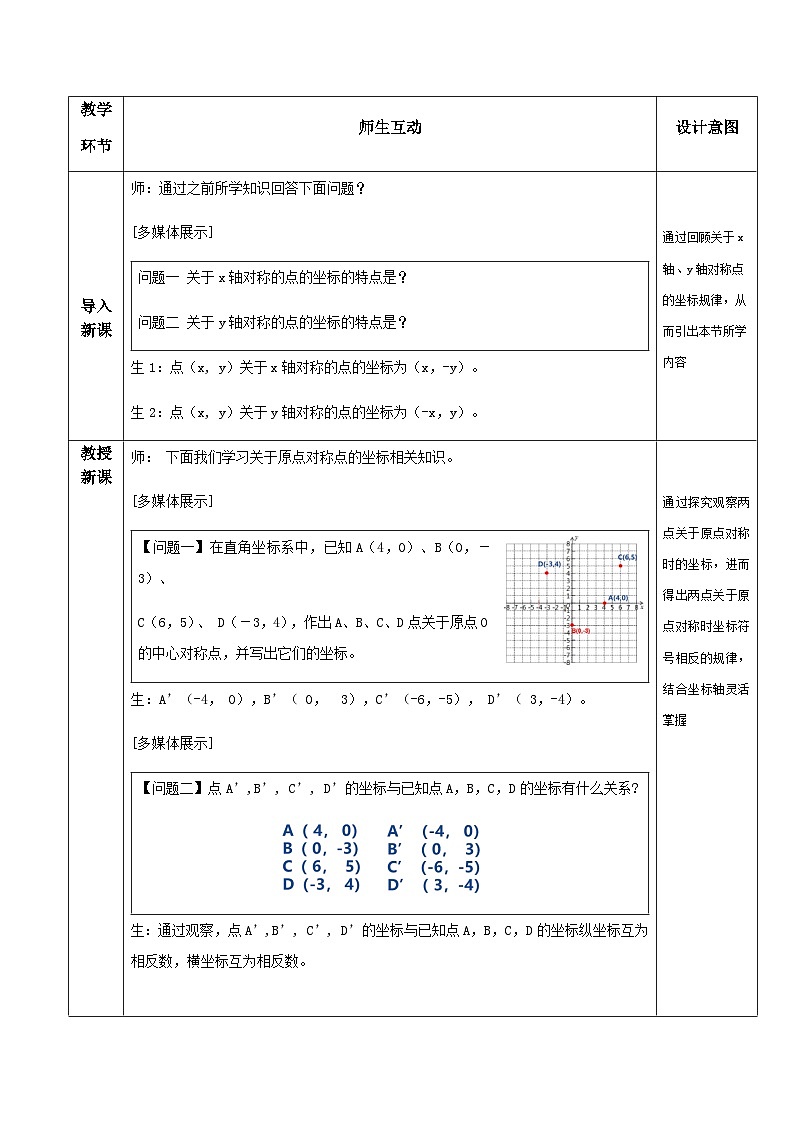 人教版初中数学九年级上册 23.2 《中心对称（第三课时）》 课件+教案+导学案+分层作业（含教师学生版和教学反思）02
