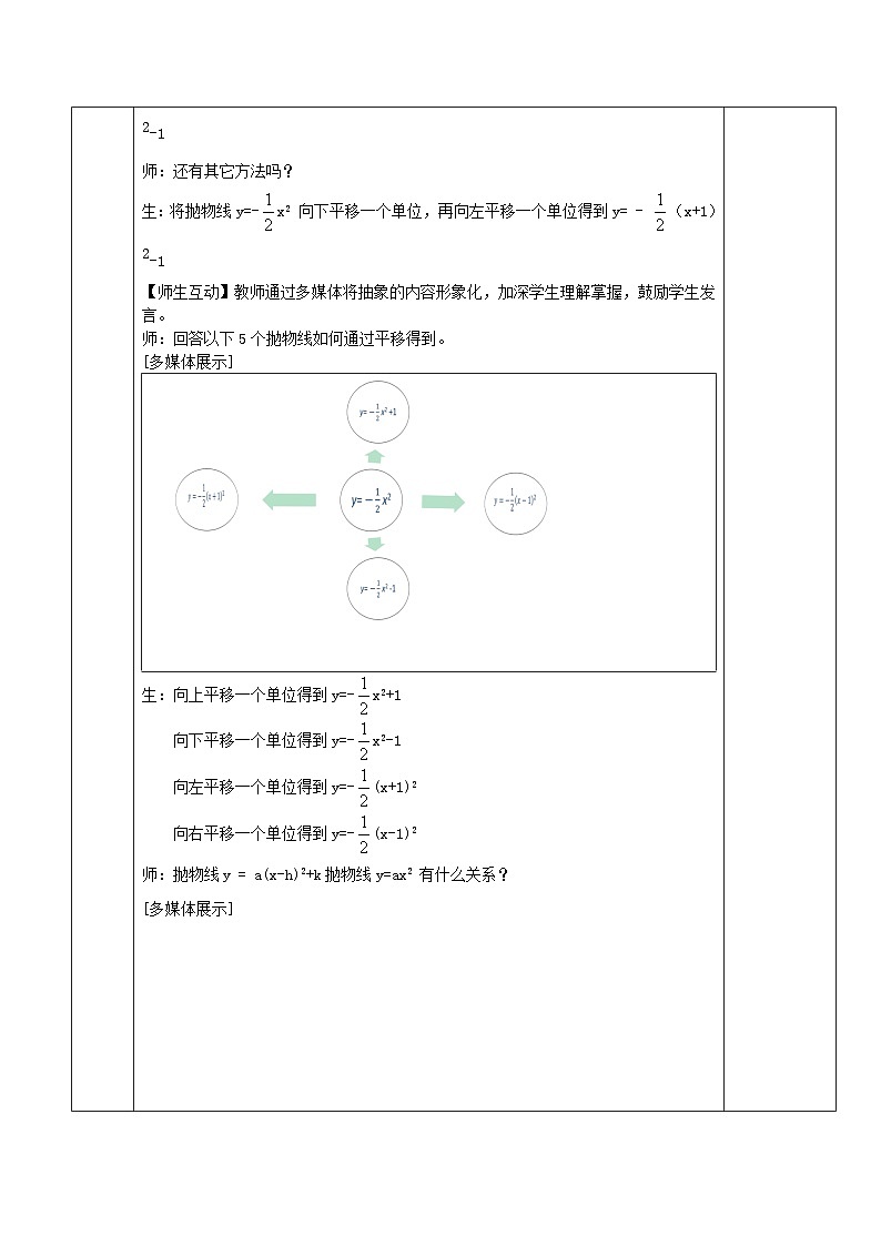人教版初中数学九年级上册 《二次函数y=a（x-h）^2+k的图象和性质》 课件+教案+导学案+分层作业（含教师学生版和教学反思）03