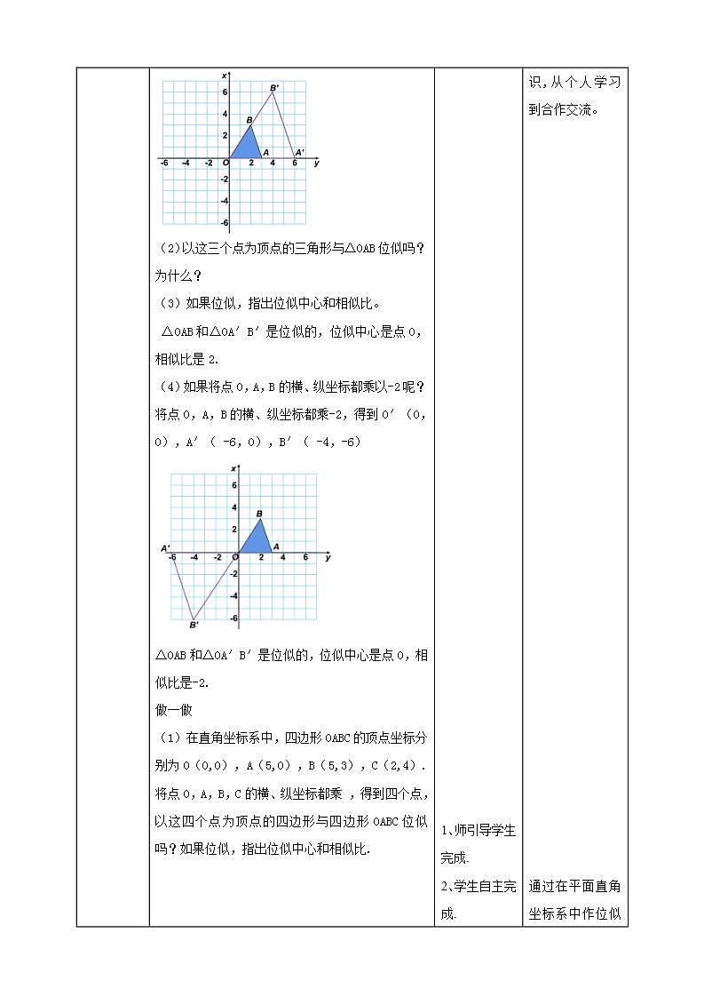 【核心素养目标】4.8.2《图形的位似》课件+教案02