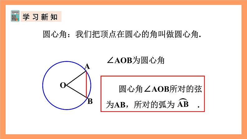 人教版数学九年级上册24.1.3《弧、弦、圆心角》课件05