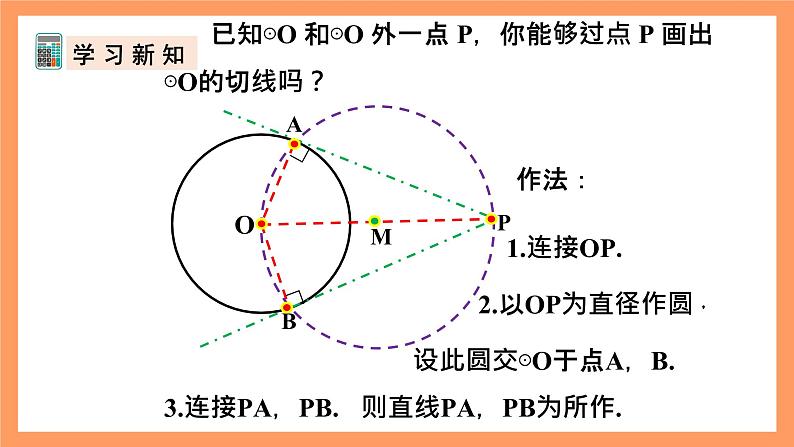 人教版数学九年级上册24.2.2《直线和圆的位置关系》（3）课件05