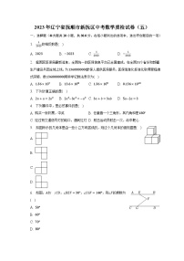 2023年辽宁省抚顺市新抚区中考数学质检试卷（五）（含解析）